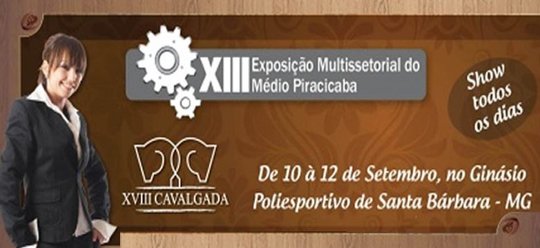 Feira Multissetorial 2010 em Santa Bárbara MG