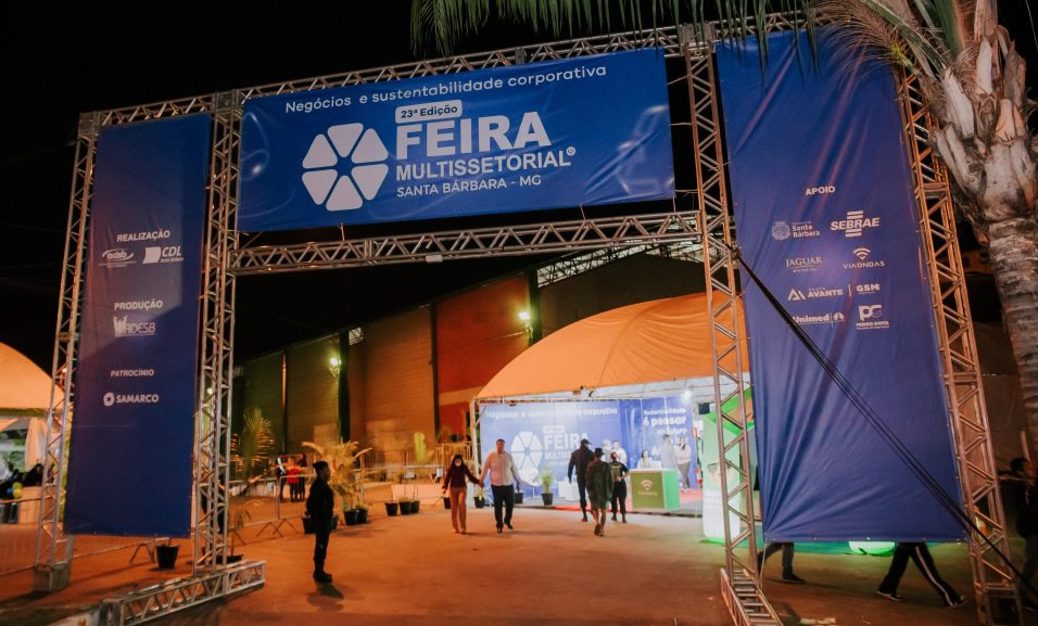 Feira Multissetorial 2022 em Santa Bárbara MG