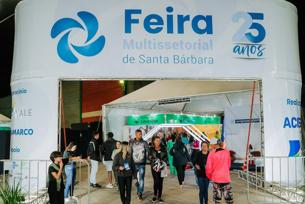 Feira Multissetorial 2024 em Santa Bárbara MG