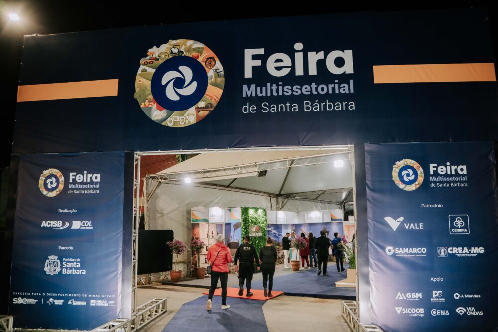 Feira Multissetorial 2025 em Santa Bárbara MG