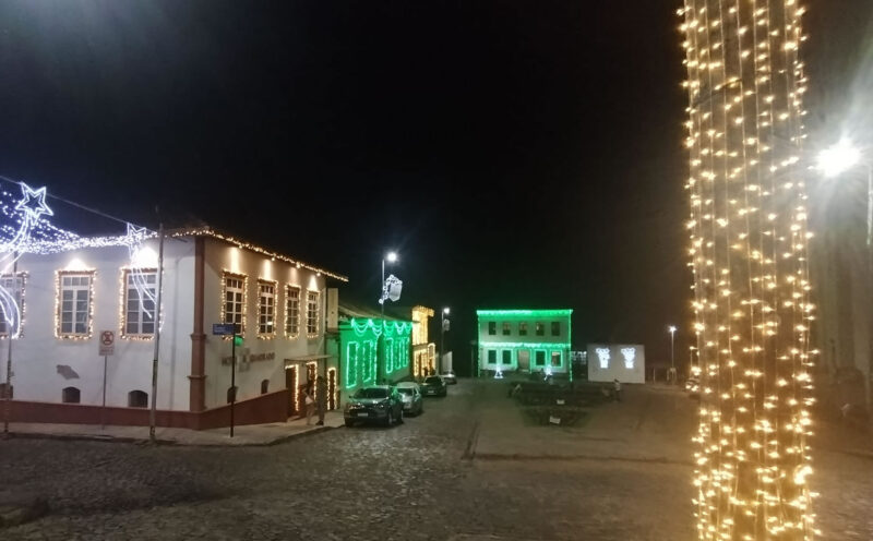 Luzes de Natal Santa Bárbara 2023
