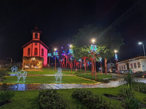 Luzes de Natal de Santa Bárbara MG em 2024