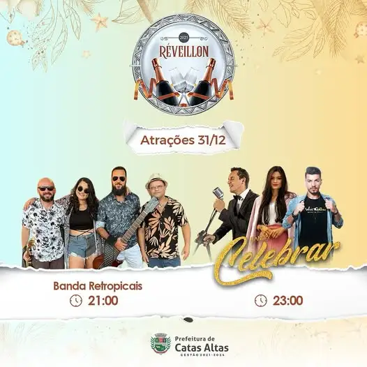 Reveillon 2025 em Catas Altas MG